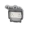POWERMASTER 2 GANG OUTDOOR SOCKET 13A