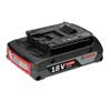 BOSCH BATTERY 18 VOLT 2 AH LITHIUM ION