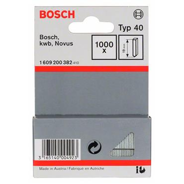 BOSCH BRADS 19MM PK 1000