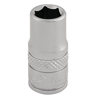 DRAPER SOCKET 7MM 1/4" DRIVE