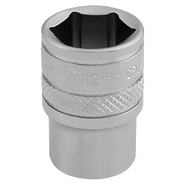 DRAPER SOCKET 12MM 1/4" DRIVE