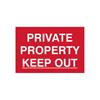 CENTURION SIGN - PRIVATE PROPERTY 300MM X 200MM