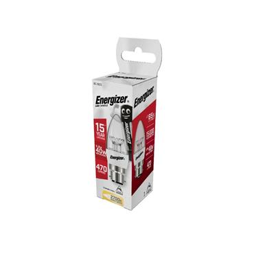 ENERGIZER LAMP GLS LED 5.6W (40W) WARM WHITE