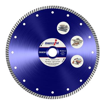MARCRIST DIAMOND BLADE CK850 230MM PORCELAIN