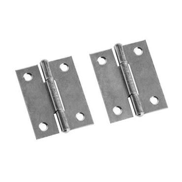 CROMPTON BUTT HINGE STEEL 1.1/2" PAIR 38MM