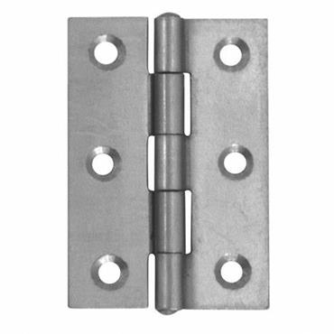 CROMPTON BUTT HINGE STEEL 3" PAIR 75MM