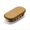 FESTOOL DOMINO CONNECTOR CAP LIGHT BROWN SV-AK D14