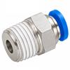 Pneumatic Push-Fit Stud Connector 1/4" BSP ? 8mm