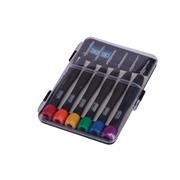 DRAPER SCREWDRIVER SET PRECISION SLOT & PH (6 PC)