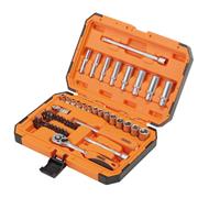 DRAPER SOCKET SET 47 PIECE 1/4" DRIVE