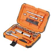DRAPER SOCKET SET 34 PIECE 3/8" & 1/4" DRIVE