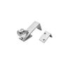 COUNTER FLAP HINGES SATIN CHROME (PAIR) 32MM