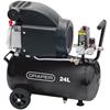 DRAPER 24 LITRE X 2HP COMPRESSOR