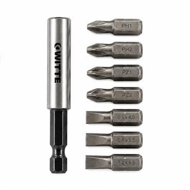 Witte Starter Screwdriver Bit Set (8 Pcs)