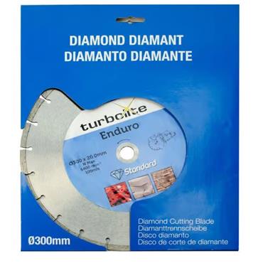 TURBOLITE ENDURO DIAMOND BLADE 300 x 20MM