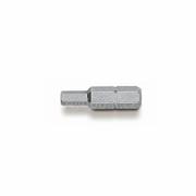 Witte 3mm Hex Screwdriver Bit 1/4"