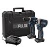 Draper Combi Drill & Impact Driver 12 V 2 Batts+c