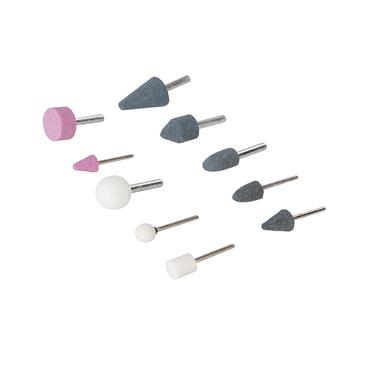 SILVERLINE GRINDING STONE SET 3MM SHANK SET 3