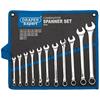 DRAPER COMBI SPANNER SET  METRIC (11 PC)