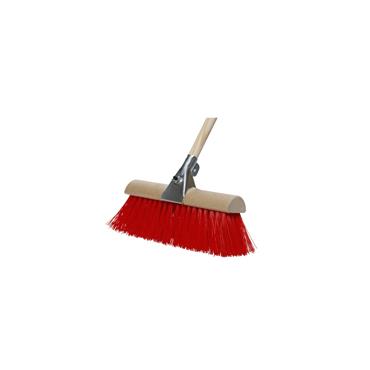 DOSCO SWEEPING BRUSH YARD 14" c/w HANDLE & CLAMP