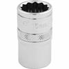 SOCKET 1/2"DR BI-HEX 15MM