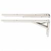 SPACE MAKER BRACKET SHELF SUPPORT WHITE