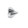 PELICAN SHELF CLAMP 50MM DEEP SATIN CHROME
