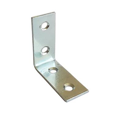 Zinc-Plated Corner Brace 63mm (2?")