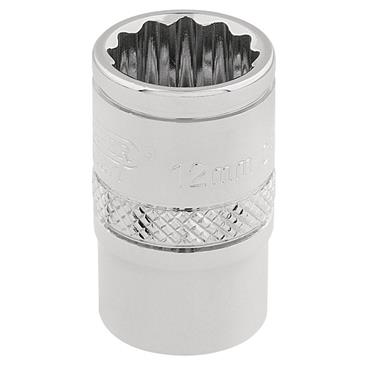 DRAPER SOCKET 12MM  3/8"  DRIVE