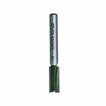 Trend 3/4X1/4TC Two-Flute Straight Router Cutter ? 8mm Diameter 19mm Cutting Length 1/4" Shank