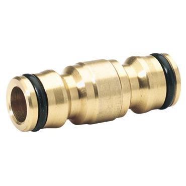 Draper Two Way Hose Coupling Brass 1/2" Hose