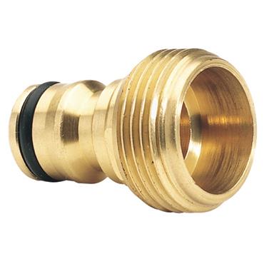 DRAPER MALE CONNECTOR -BRASS 3/4" BSP