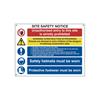 CENTURION SIGN 300MMX200MM SITE SAFETY