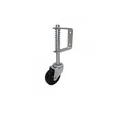 SILVERLINE SWIVEL CASTOR SPRING LOADED (GATE)