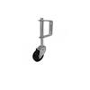 SILVERLINE SWIVEL CASTOR SPRING LOADED (GATE)