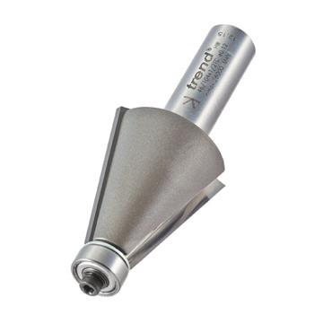 TREND BEVEL CUTTER 1/2 SHANK  75 DEGREE
