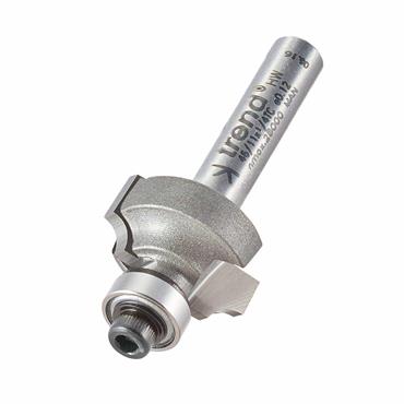 Trend TCT Bearing Guided Ovolo Router Cutter 3.2mm Radius 1/4" Shank