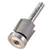 Trend Low Profile Bearing Guided Trimming Router Cutter 19.1 ? 16mm 1/4" Shank