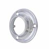 RAIL END SOCKET ROUND (GABLE) C.P. DIECAST 1"