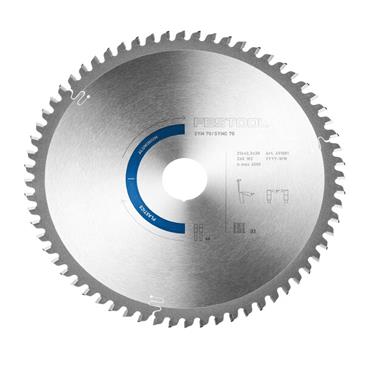 FESTOOL TCT SAW BLADE ALUMINIUM 216MMX 60T