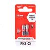 Milwaukee Shockwave Ph3 25mm 2pcs