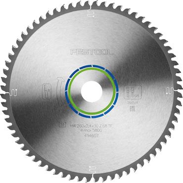 FESTOOL CIRC SAW BLADE ALUMINIUM HW 260x2.4x30 W60
