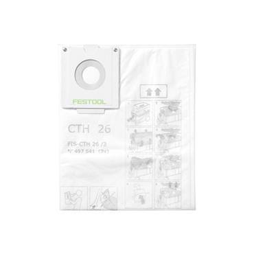 FESTOOl SAFETY FILTER BAG CTH48 PK 3 DOUBLE LAYER