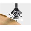 FESTOOL ROUTER CUTTER EDGETRIMMER 1.5MM RAD