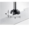 Festool Router Cutter Plane Cutter S8 Hw Mfk