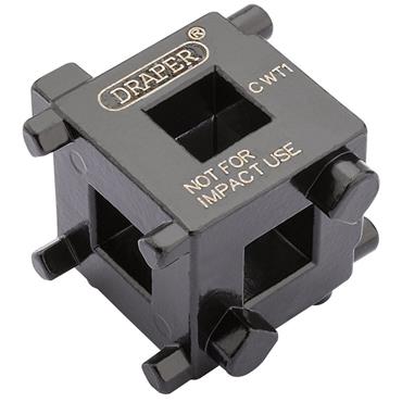 DRAPER REAR BRAKE CALIPER WIND BACK CUBE 3/8"SQ