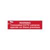 CENTURION SIGN CONCEALED CCTV CAMERAS