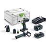 FESTOOL DRILL& 5AH+4AH  BATT SET DRC1845240ISET