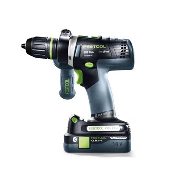 FESTOOL DRILL& 5AH+4AH  BATT SET DRC1845240ISET