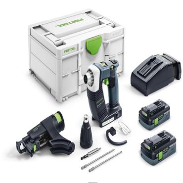 FESTOOL CORDLESS DRYWALL DRIVER 2  4A BAT DWC18450